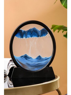 Die Grup 3 Boyutlu Hareketli Kum Saati Masaüstü Hediyelik DIERSTP-32456