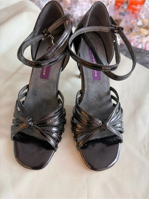 Lo Mejor Shoes Bilek Tango Dans ve Salon Ayakkabısı 8,5 cm 13 Pont Koni Model Kapalı Topuk