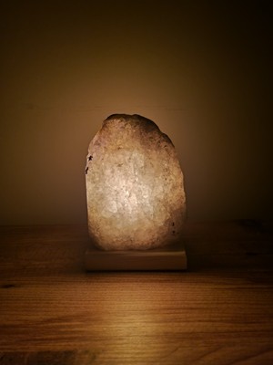 Doğal Tuz Lambası, Çankırı Tuz, Küçük Boy, Sağlıklı ve Estetik Aydınlatma