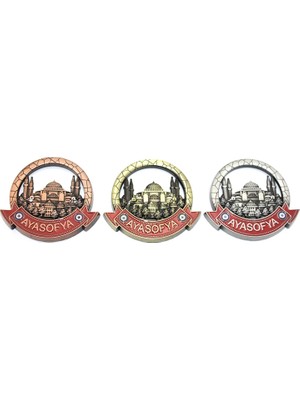 Ynt İthalat Istanbul Temalı Metal Magnet ALK3338