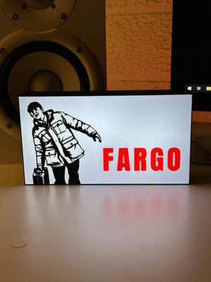 Gişe Arts Masa Lambası - Fargo Adaptörlü Dekoratif & Hediyelik Lamba