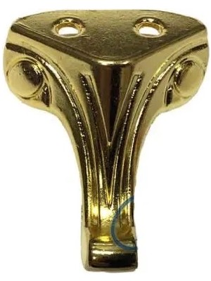 Epilons Moda Ahşap Sandık Ayağı, Kutu Ayak 4,5 cm - Sarı, 50 Adet