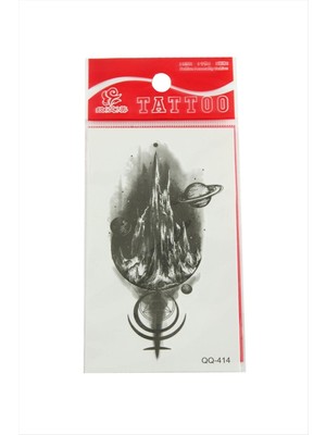 Nuveden Ieg™ Güneş Tattoo Dövme Sticker