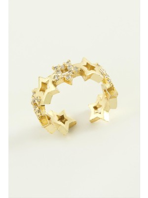 Nuveden Ieg™ Yıldız Zirkon Taşlı Yüzük