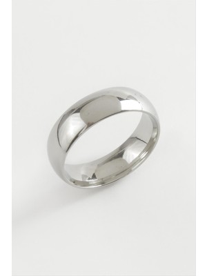 Nuveden Ieg™ Alyans Lüks Çelik Yüzük 6 mm