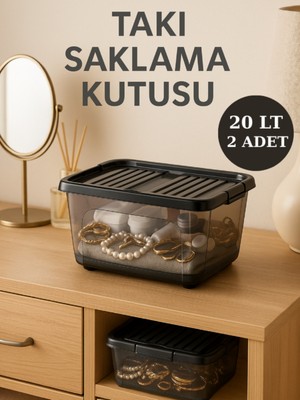 Loremp 2 Adet Düzenleyici Takı Kutusu