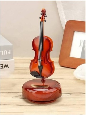 Nuveden Ieg™ Hareketli Violin Müzik Kutusu