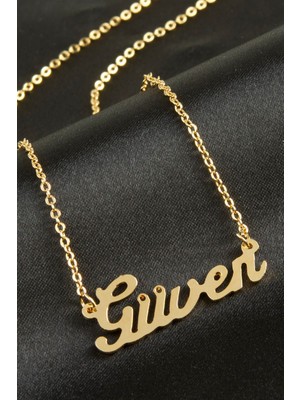 Nuveden Ieg™ Güven Isimli Kolye (Kişiye Özel)