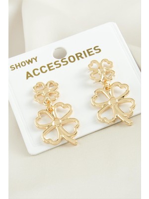 Nuveden Ieg™ Yonca Metal Küpe