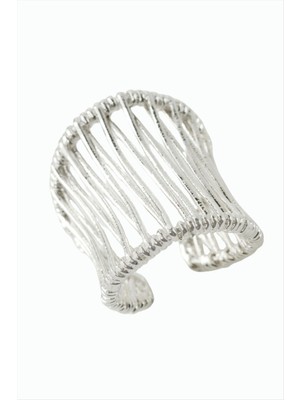 Nuveden Ieg™ Zikzak Metal Yüzük