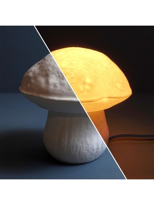 Renkli Yumuşak Mantar Tasarımlı Çocuk ve Genç Odası Lamba