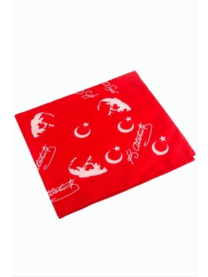 Nuveden Ieg™ Ayyıldız Desenli Bandana 50*50