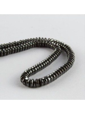 Nuveden Ieg™ Rondela Hematit Taşı Küçük 6 mm