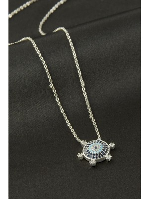 Nuveden Ieg™ Dümen Zirkon Taşlı Kolye