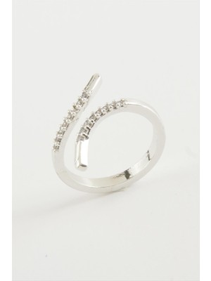 Nuveden Ieg™ Oval Zirkon Taşlı Yüzük