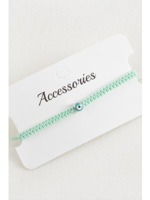 Nuveden Ieg™ Nazar Makrome Örgülü Bileklik