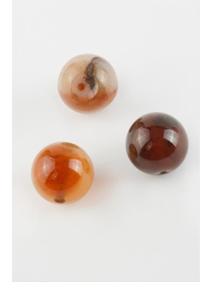 Nuveden Ieg™ Akik Doğaltaş Kolye Ucu 1,8 cm