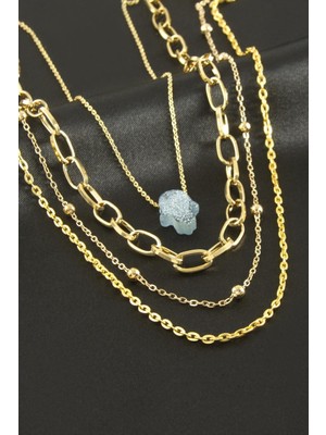 Nuveden Ieg™ Ftm Ana Eli Dörtlü Kolye