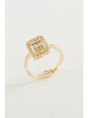 Nuveden Ieg™ Baget Taşlı Yüzük