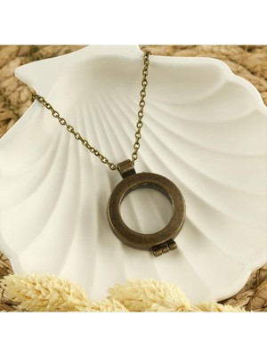 Nuveden Ieg™ Kapaklı Camlı Kolye