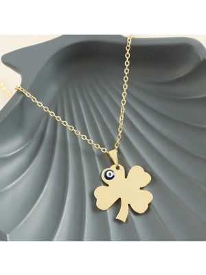 Nuveden Ieg™ Yonca Isim Yazılabilir Kolye