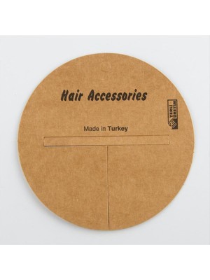 Nuveden Ieg™ Yuvarlak Saç Aksesuar Kartı