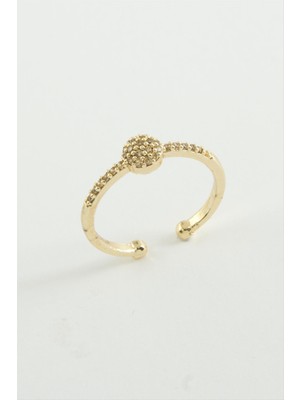 Nuveden Ieg™ Yuvarlak Zirkon Taşlı Yüzük