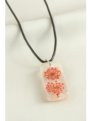 Nuveden Ieg™ Sultanotu Dikdörtgen Epoksi Kolye