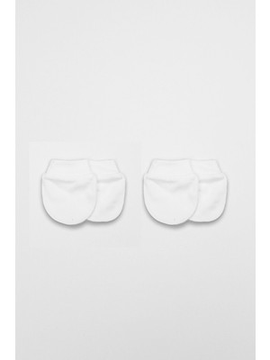 Bistyle 2li Penye Eldiven Basıc 90108 Beyaz