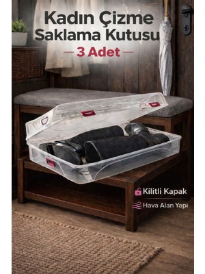 Loremp 3 Adet Çizme Kutusu