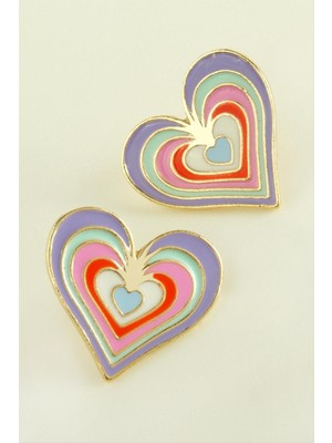 Nuveden Ieg™ Kalp Yeni Sezon Mineli Küpe