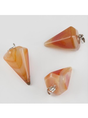 Nuveden Ieg™ Akik Pandül Doğaltaş Kolye Ucu