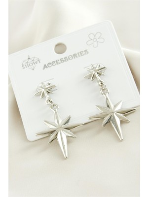 Nuveden Ieg™ Şimşek Metal Küpe