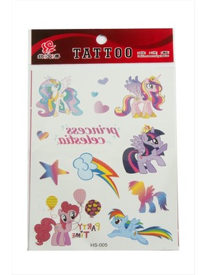 Nuveden Ieg™ Unicorn Tattoo Dövme Sticker
