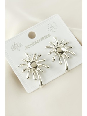 Nuveden Ieg™ Ağaç Metal Küpe