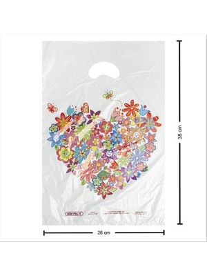 Nuveden Ieg™ 26*38 El Tutma Poşet Paketi 100'LÜ