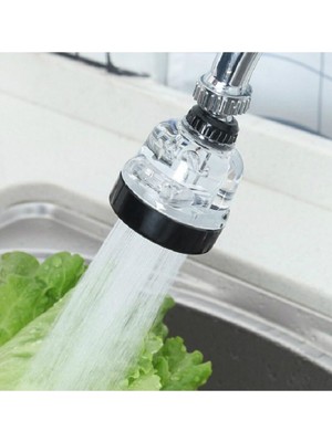 Nuveden Ieg™ Su Tasarruflu  3 Fonksiyonlu  Oynar  Musluk Başlığı - Şeffaf