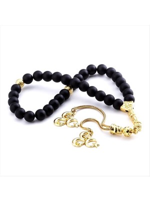 Nuveden Ieg™ Mat Onix Doğaltaş Tesbih 8 mm