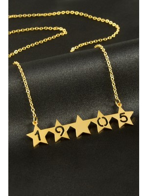 Nuveden Ieg™ 1905 Beş Yıldızlı Taraftar Kolye