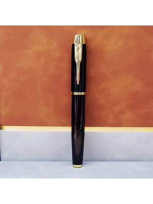 Nuveden Ieg™ Metal Siyah Gold Kalem