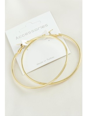 Nuveden Ieg™ Boru Halka Küpe 6 cm