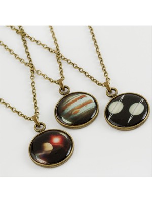 Nuveden Ieg™ Gezegen Canlı Kolye