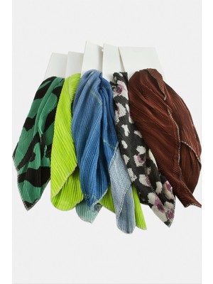 Nuveden Ieg™ Zr Karışık Pliseli Fular 50 cm