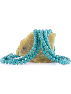 Nuveden Ieg™ 10 mm Turkuaz Taşı