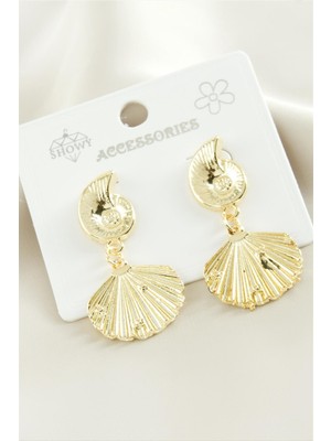 Nuveden Ieg™ Istiridye Metal Küpe