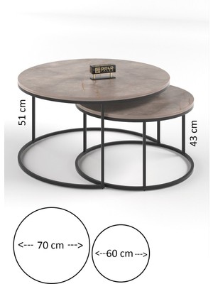Sepetink Orta Sehpa Ikili Lüx Specıal Gordion