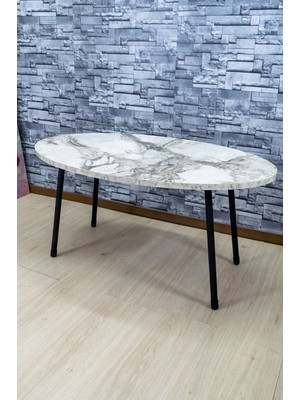 Sepetink Orta Sehpa Elips Metal Ayak  Efes