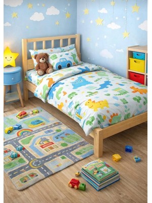 CopperWood Montessori Bebek ve Çocuk Karyolası Doğal Ahşap Yatak,