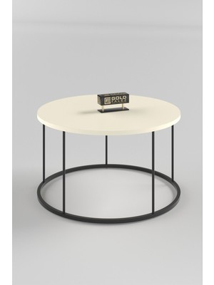 Sepetink Orta Sehpa Terra Lüx Krem