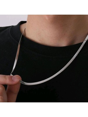 Normadia Italyan Ezme Erkek 50 cm Zincir, Şık ve Zarif Takı Aksesuarı